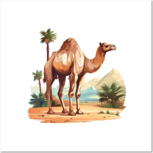 Desert Camel Posters and Art